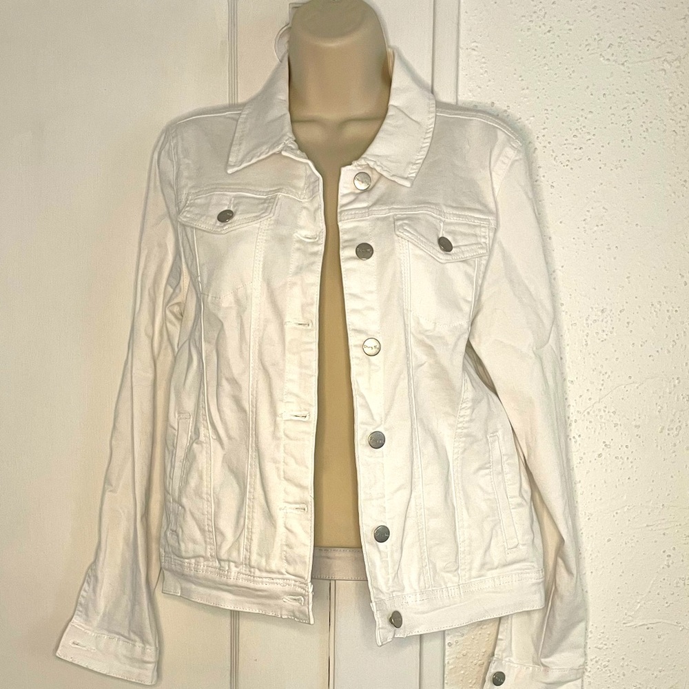 White Jean Jacket